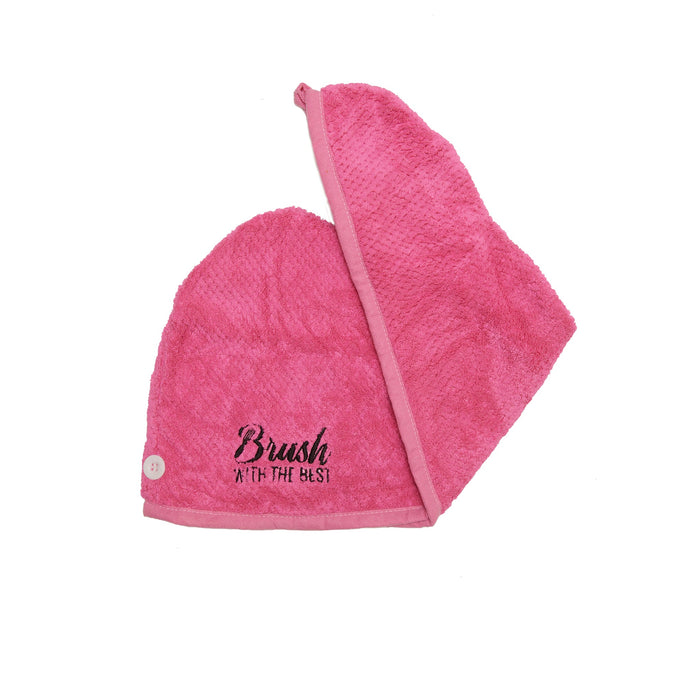 Brush With The Best Soft Micro-Fiber Towel - Pink