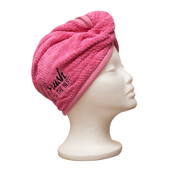 Brush With The Best Soft Micro-Fiber Towel - Pink
