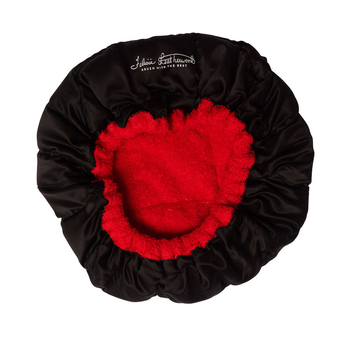 Felicia Leatherwood Flaxseed Bonnet For Deep Conditioning - Red