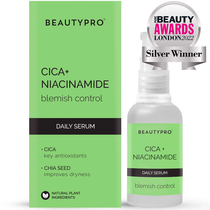 Beauty Pro Cica + Niacinamide Blemish Control Serum 30ml