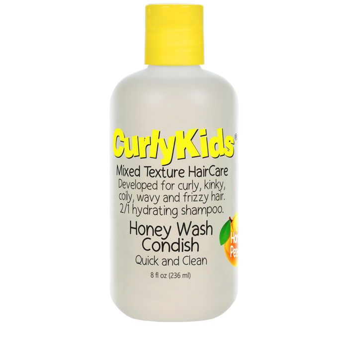 CurlyKids Honey Wash Condish 8oz