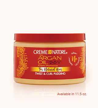 Creme Of Nature With Argan Oil Twist & Curl Pudding Curl Enhancing Creme 11.5oz