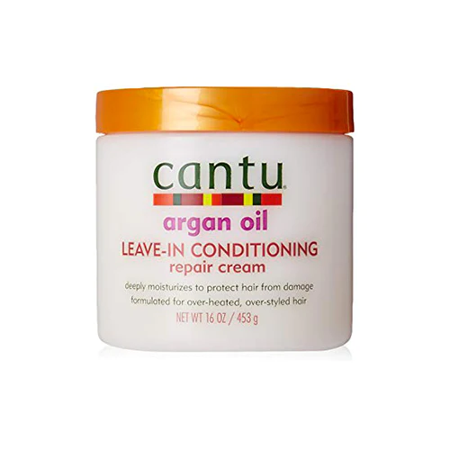Cantu Argan Oil Leave In Conditioning Repair Cream 16oz