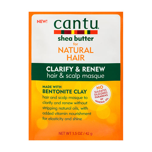 Cantu Clarify & Renew Bentonite Clay Mask 1.5oz