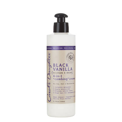 Carol's Daughter BLACK VANILLA 4-IN-1 COMBING CREME 8oz