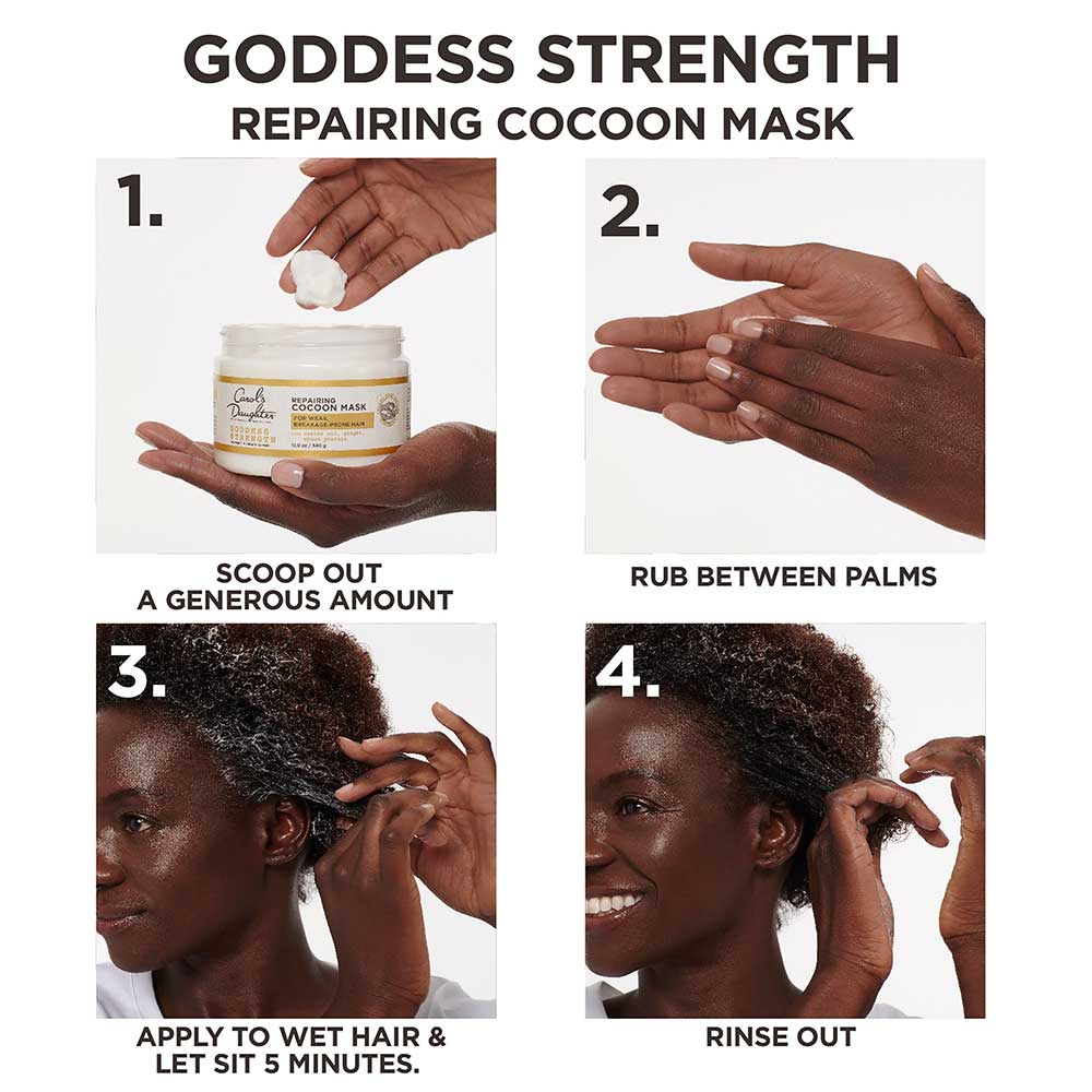 Carol's Daughter Goddess Strength Cocoon Repairing Hair Mask 12oz