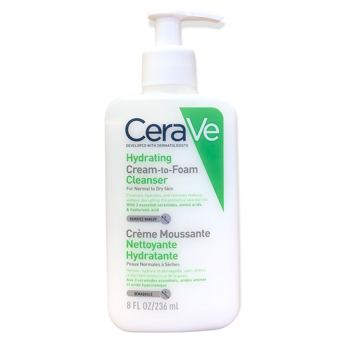 CeraVe Hydrating Cream-to-Foam Cleanser 8oz
