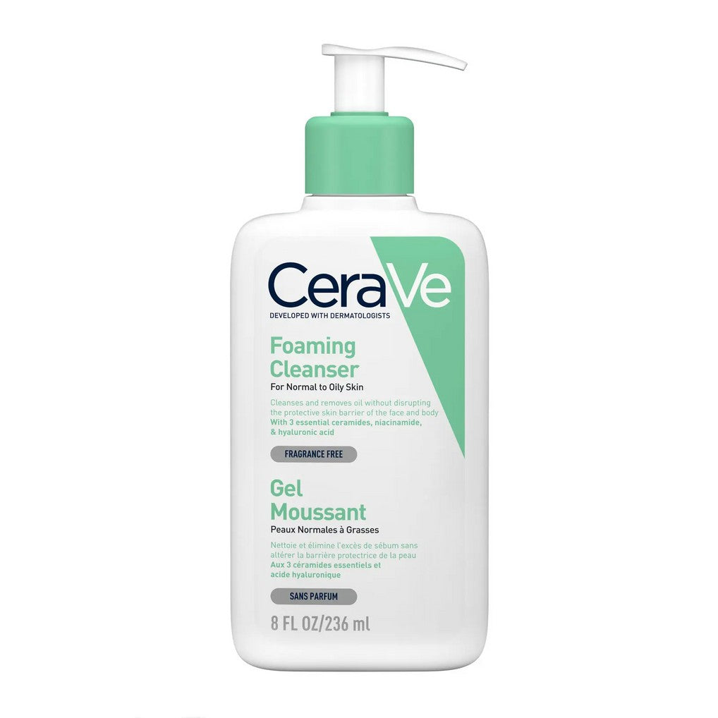 CeraVe Foaming Cleanser for Normal to Oily Skin