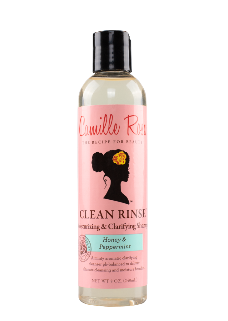 Camille  Rose Naturals Clean Rinse Moisturising & Clarifying Shampoo 8oz