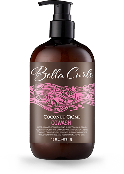 Bella Curls Coconut Crème CoWash 16oz