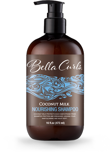 Bella Curls Coconut Milk Nourishing Shampoo 16oz