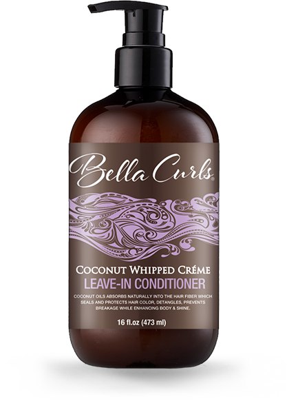 Bella Curls Coconut Whipped Crème Leave-in Conditioner 16oz