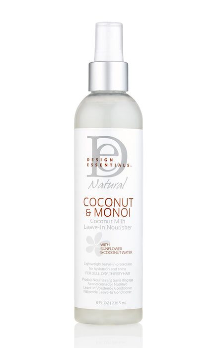 Design Essentials Natural Coconut & Monoi Milk Leave-In Nourisher 8oz