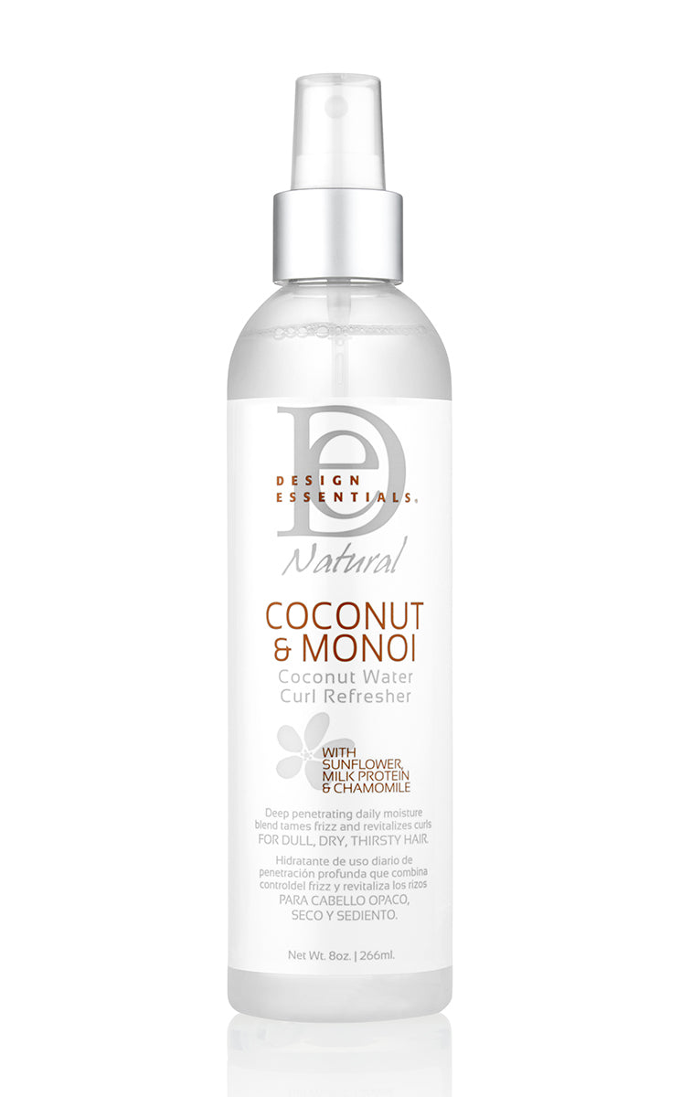 Design Essentials Natural Coconut &amp; Monoi Coconut Water Curl Refresher 8oz