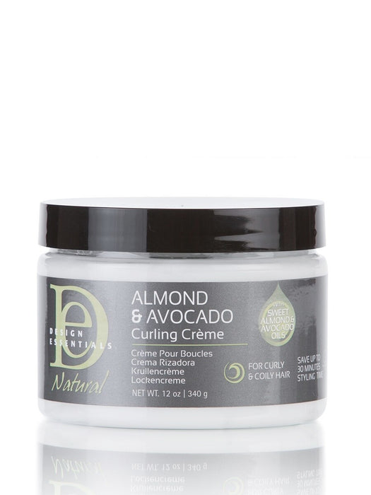 Design Essentials Natural Almond & Avocado Curling Crème 12oz