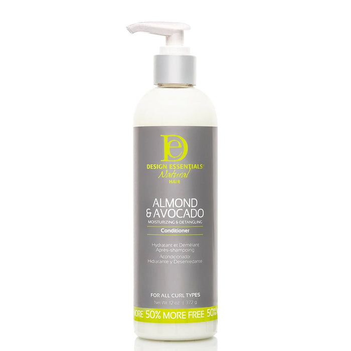 Design Essentials Natural Almond & Avocado Moisturizing & Detangling Conditioner - 12oz