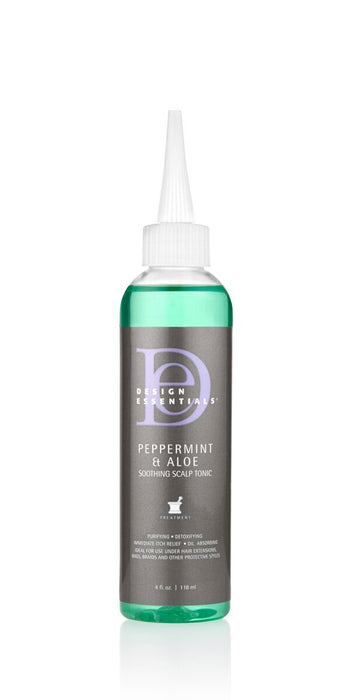 Design Essentials Peppermint & Aloe Soothing Scalp Tonic 4oz