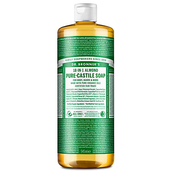 Dr Bronner's Almond Pure-Castile Liquid Soap