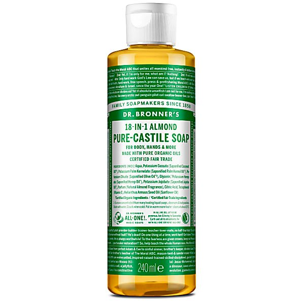 Dr Bronner's Almond Pure-Castile Liquid Soap