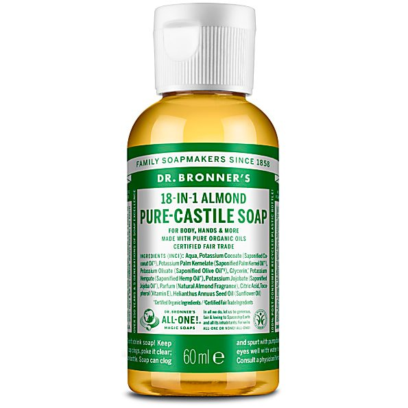 Dr Bronner's Almond Pure-Castile Liquid Soap