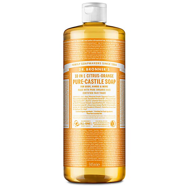 Dr Bronner's Citrus Pure-Castile Liquid Soap