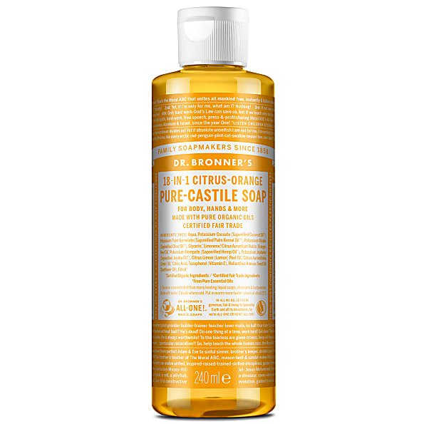 Dr Bronner's Citrus Pure-Castile Liquid Soap