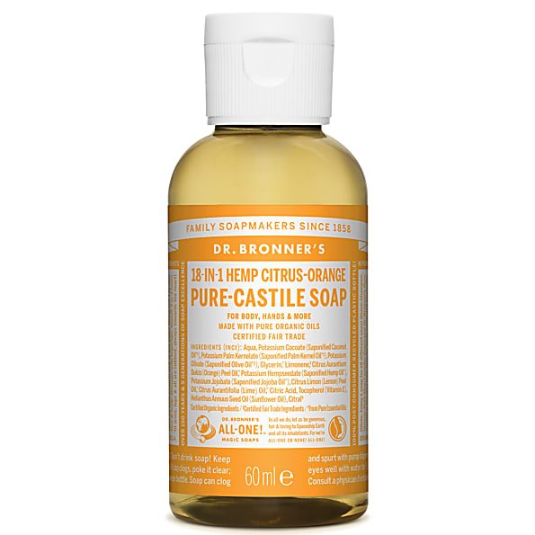 Dr Bronner's Citrus Pure-Castile Liquid Soap
