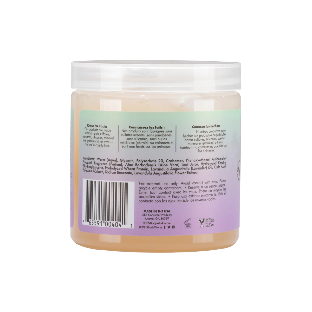 EDEN BodyWorks Lavender Aloe Smoothing Gel 8oz