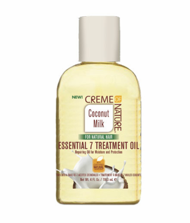 Creme of Nature Coconut Milk For Natural Hair Essential 7 Treatment Oil 4oz