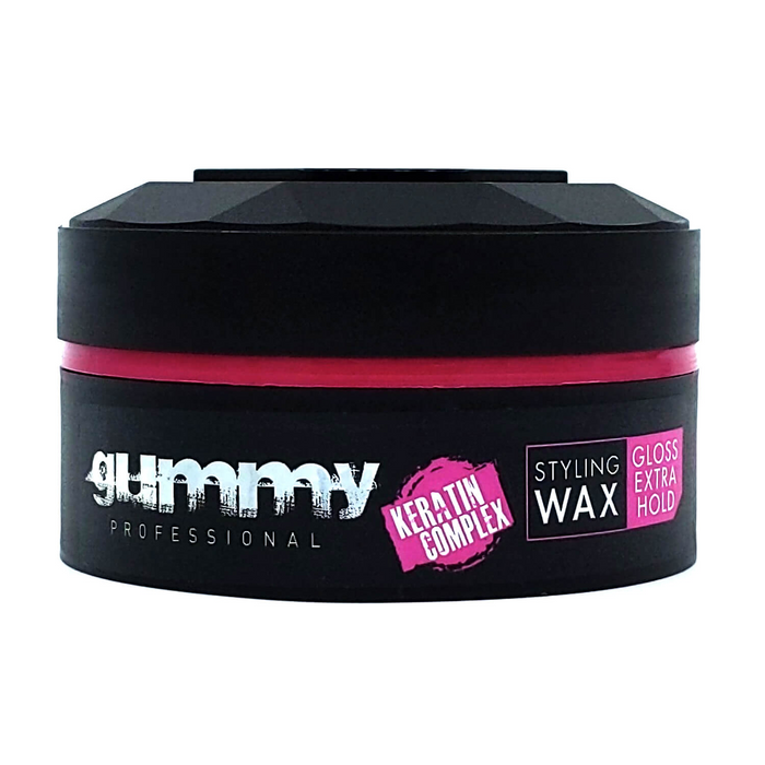 Fonex Professional Gummy Styling Wax Extra Gloss - Pink 150ml