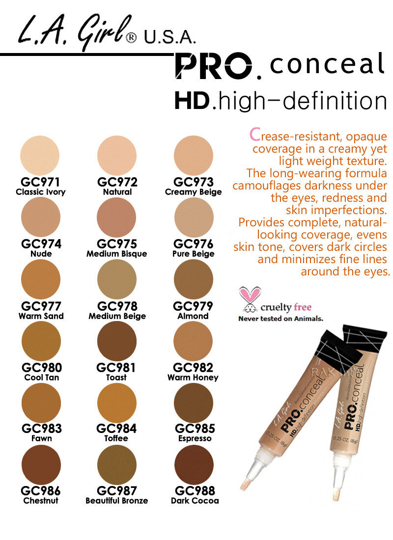 L.A. Girl HD Pro Conceal – Kiyo Beauty