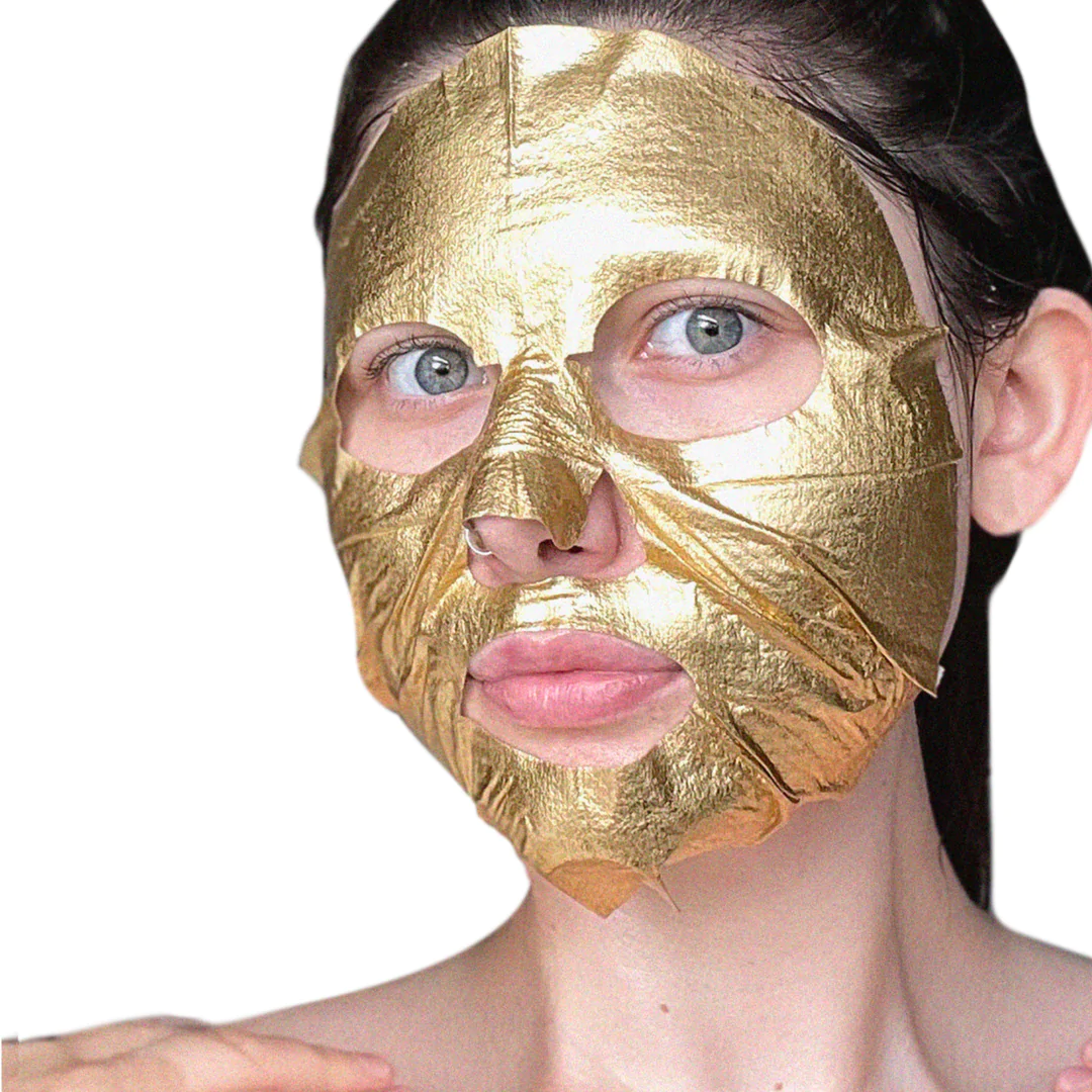 BeautyPro Hyaluronic Acid Gold Foil Mask