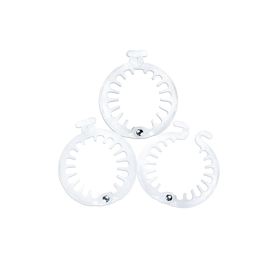 PuffCuff Mini Pack - 2.5 inch (3 Pcs)- Clear