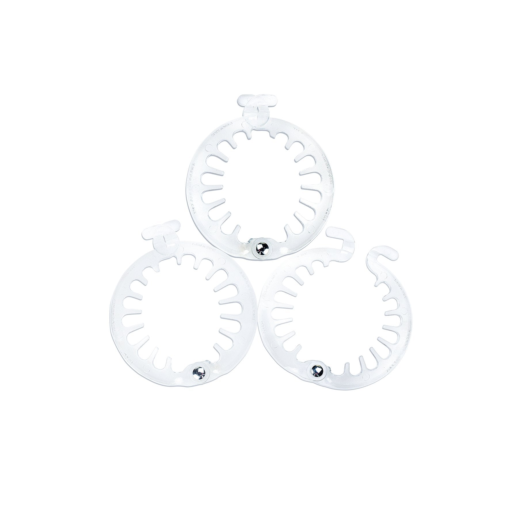 PuffCuff Mini Pack - 2.5 inch (3 Pcs)- Clear