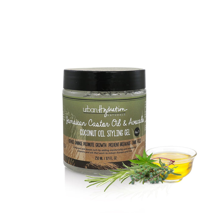 Urban Hydration JAMAICAN CASTOR OIL & AVOCADO STYLING GEL 8.4oz
