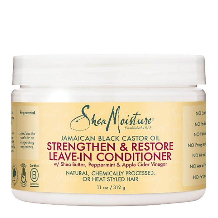 SheaMoisture Jamaican Black Castor Oil Strengthen & Restore Leave-In Conditioner 11oz