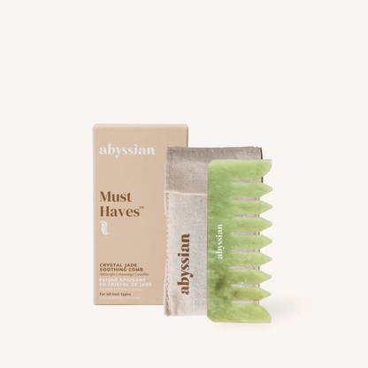 Abyssian Crystal Jade Soothing Comb