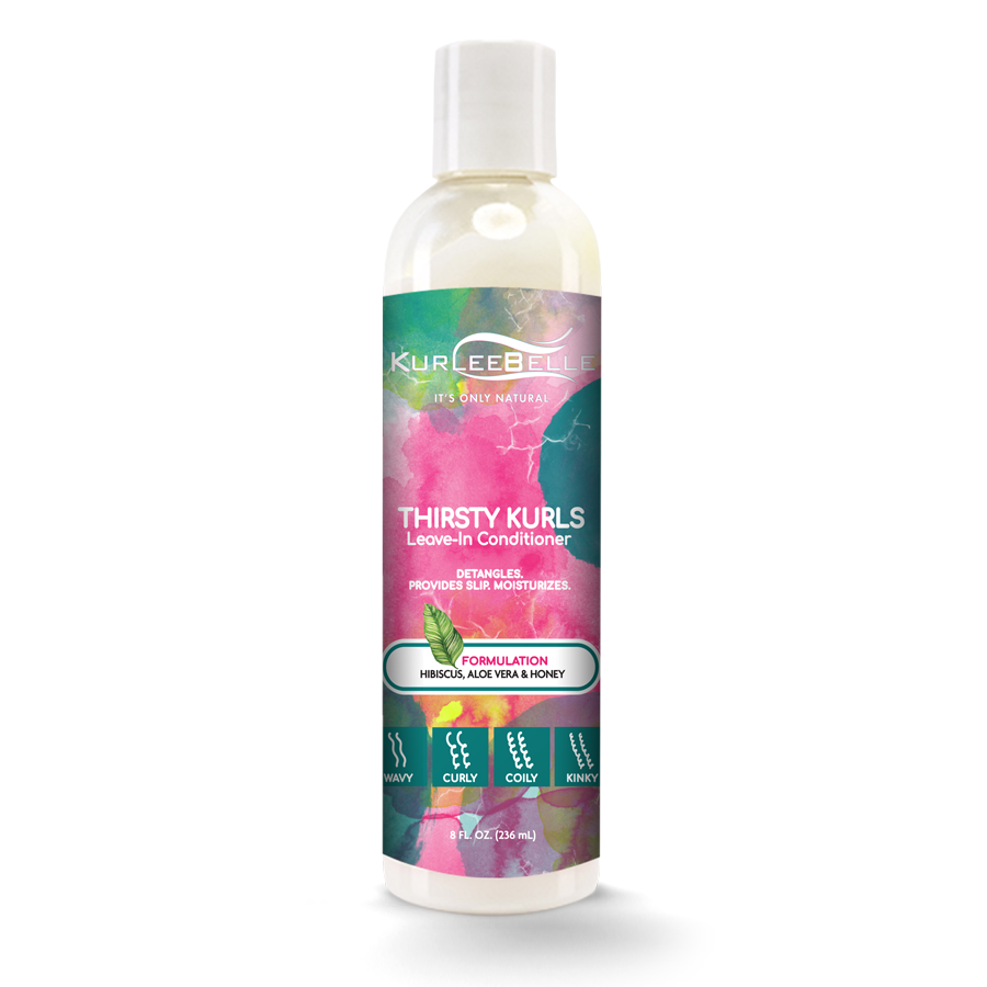 Kurlee Belle Thirsty Kurls Leave-In Conditioner