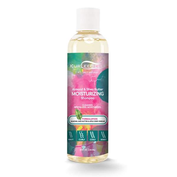 Kurlee Belle Almond &amp; Shea Butter Moisturizing Shampoo 8oz