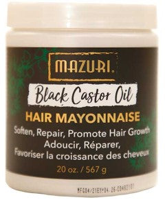 Mazuri Black Castor Oil Hair Mayonaise 20oz