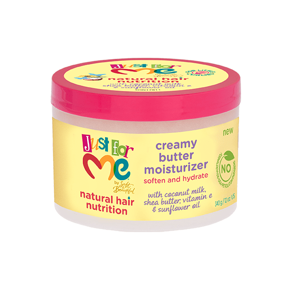 Just For Me Natural Hair Nutrition Creamy Butter Moisturizer 12oz