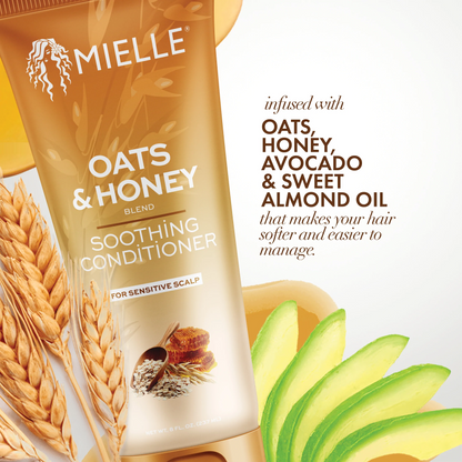 Mielle Organics Oats &amp; Honey Soothing Conditioner 8oz