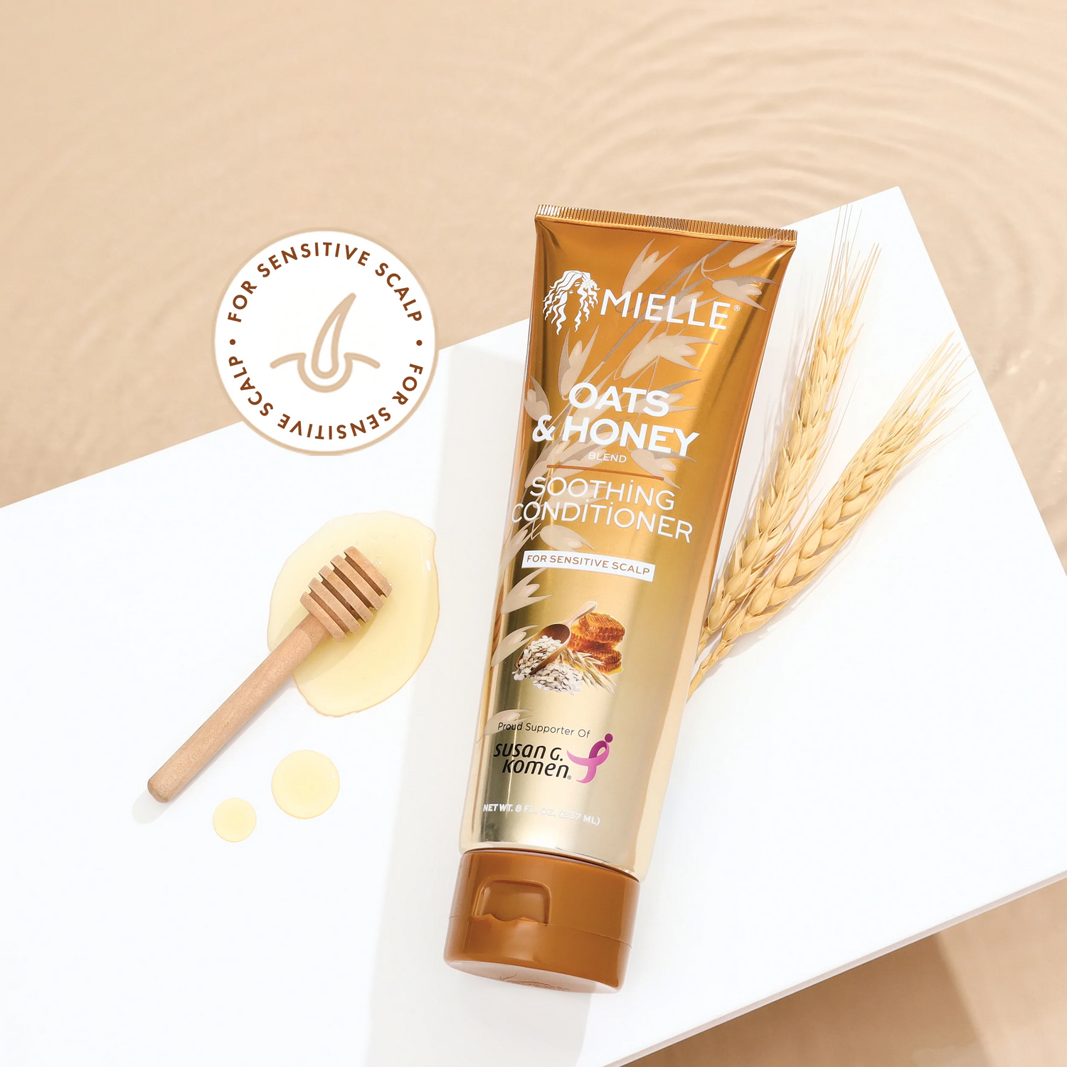 Mielle Organics Oats &amp; Honey Soothing Conditioner 8oz