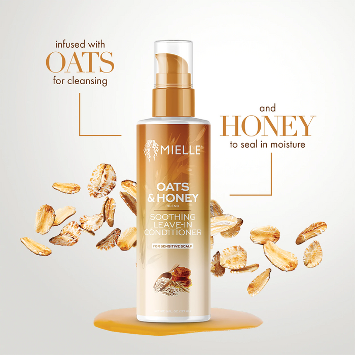 Mielle Organics Oats & Honey Soothing Leave-In Conditioner 6oz