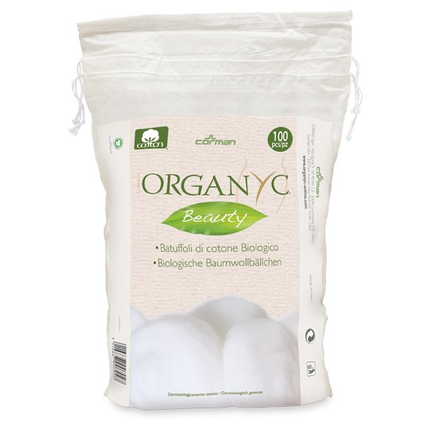 Organyc 100% Organic Cotton Balls (biodegradable)