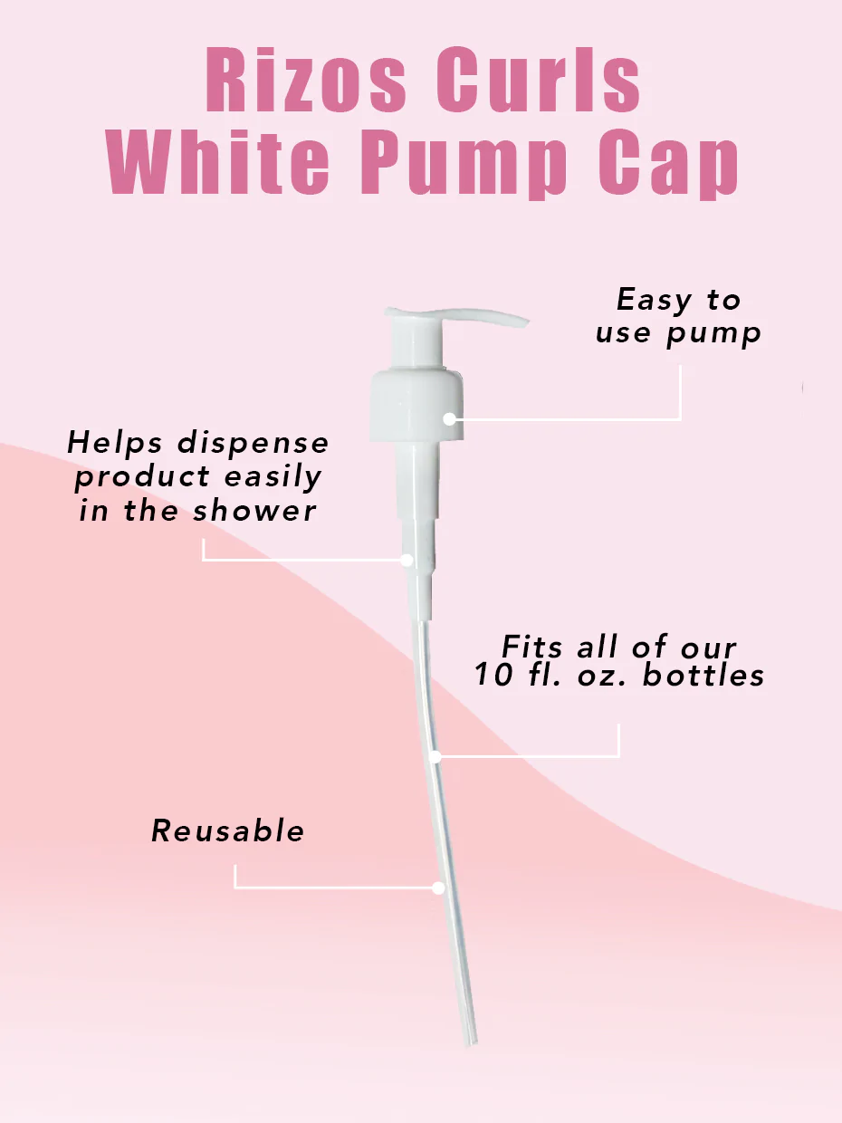 Rizos Curls White Pump (Reusable)