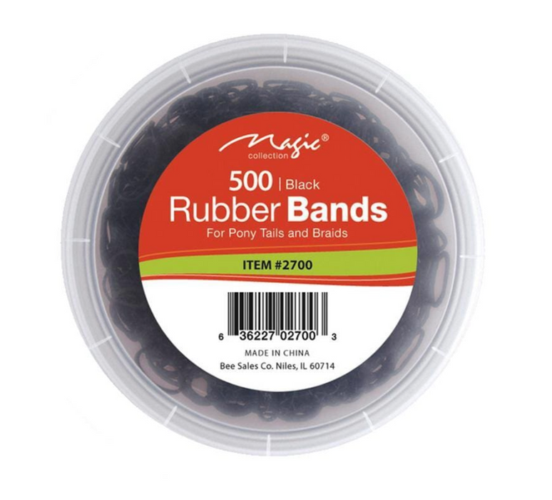 Magic Collection Rubber Bands - Black