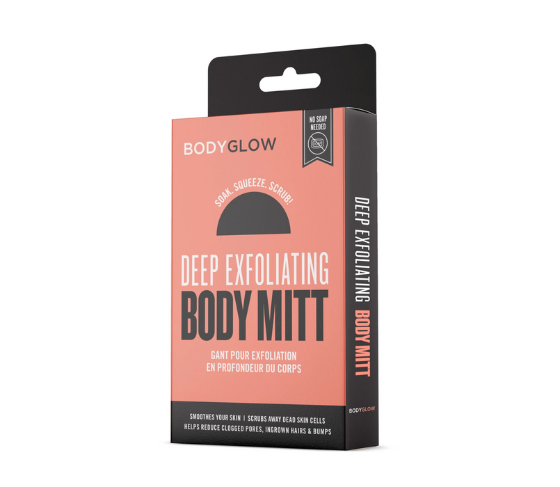 Body Glow Beauty Deep Exfoliating Body Mitt