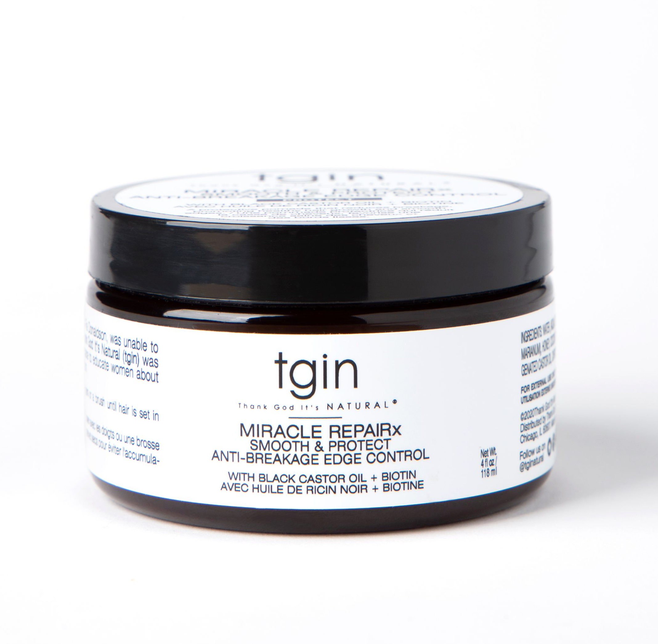 Tgin Miracle RepaiRx Smooth & Protect Edge Control- Extra Hold 4oz