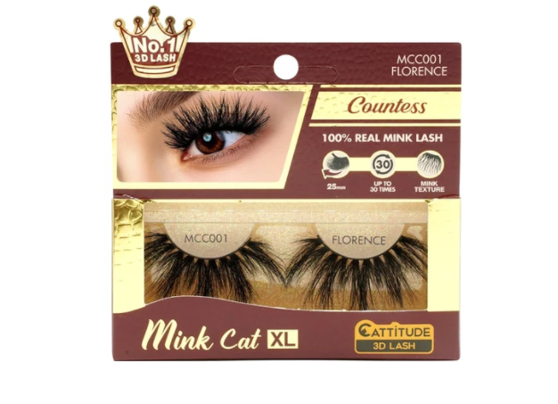 Ebin New York Mink Cat Countess 3D XL Lashes